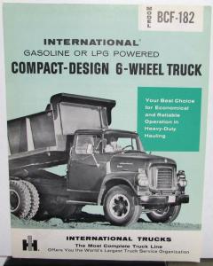 1959 International Trucks IHC Compact Six Wheel Gasoline LPG Powered SB Original