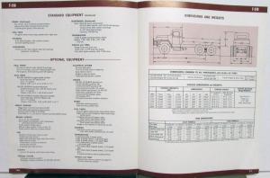 1971 International Trucks IHC F 210 Specs Folder Brochure Original