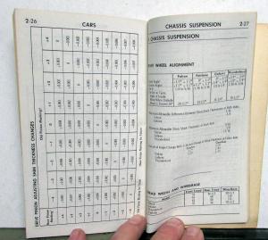 1963 Ford Service Specifications Pass Car Thunderbird Falcon F Series Trucks