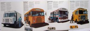 1978 International Trucks IHC 1610 FC Chassis Sales Brochure Original