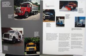 1982 International Trucks Navistar Transportation Sales Brochure Original