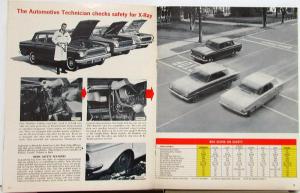 1963 AMC Rambler American & Classic X-Ray Eco Compact Car Comparison Brochure