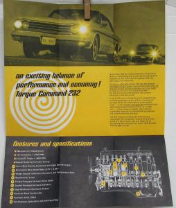 1964 Rambler Classic Torque Command 232 Sales Folder Brochure Original