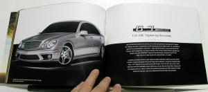 2008 Mercedes-Benz E Class Dealer Prestige Sales Brochure Features Options