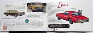 1972 General Motors GM Stockholder Product Brochure Camaro Corvette Firebird