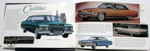 1972 General Motors GM Stockholder Product Brochure Camaro Corvette Firebird