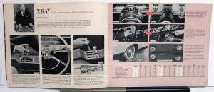 1965 AMC Rambler X Ray American Classic Ambassador Comparison Sales Brochure