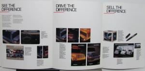 1990 International Trucks Navistar Sales Folder Brochure Original