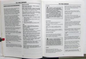 1991 International Trucks Operators Manual 1000-9000 Series Original