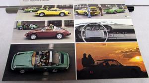 1975 Porsche Dealer Sales Brochure Carrera 911S