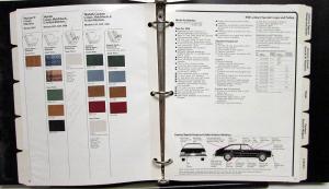 1978 Buick Dealer Album Advanced Information Data Book Riviera Regal LeSabre