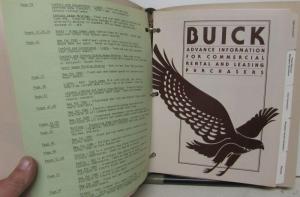 1980 Buick Dealer Album Advanced Fleet Information Data Book Riviera Regal