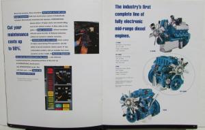 1995 International IHC 4000 Series Trucks Sales Brochure Original
