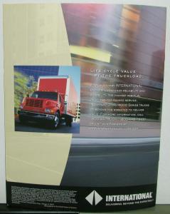 1991 International IHC Model 4000 Sales Brochure Original