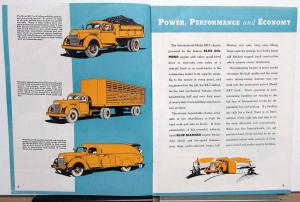 1947 International Trucks IHC Model KB 7 Sales Brochure Original