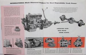 1957 International Trucks IHC A Line Med Heavy Duty Sales Brochure Original