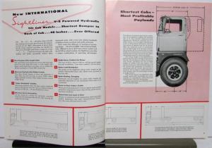 1957 International Trucks IHC Sightliner Cab Over Engine Sales Brochure Original