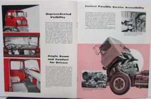 1957 International Trucks IHC Sightliner Cab Over Engine Sales Brochure Original