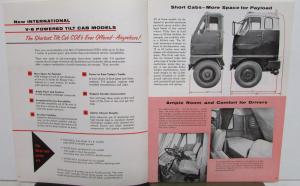 1957 International Trucks IHC Cab Over Engine V8 Sales Brochure Original