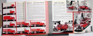 1935 GMC Truck T-16 Model 1 Half 2 Ton Sales Brochure Folder Original