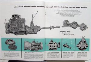 1957 International Trucks IHC A Line Heavy Duty Sales Brochure Original