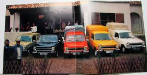 1980 Talbot Simca 1100 Utilitaires Foreign Dealer French Text Sales Brochure