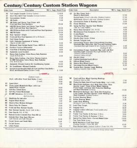 1975 Buick Dealer Price Directory Salesmens Reference Options & Prices Booklet