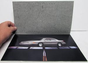1995 Lincoln Continental New Model Introduction Personalized Mailer Brochure