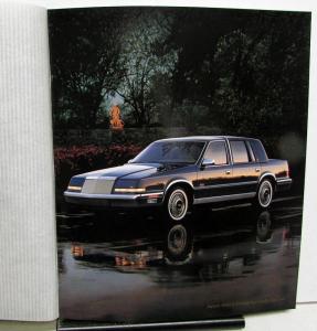 1991 Chrysler Imperial Dealer Prestige Sales Brochure