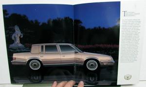 1991 Chrysler Imperial Dealer Prestige Sales Brochure