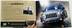 2010 Jeep Compass Dealer Sales Brochure Features Specifications