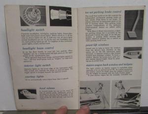 1957 Mercury Owners Manual Monterey Montclair Voyager Commuter Original