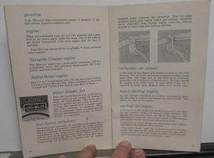 1957 Mercury Owners Manual Monterey Montclair Voyager Commuter Original