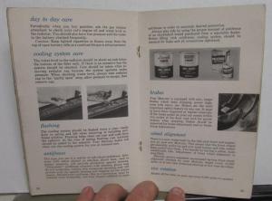 1957 Mercury Owners Manual Monterey Montclair Voyager Commuter Original