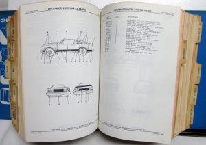 1977 Mopar Parts Book Chrysler Plymouth Dodge Charger Aspen R/T Super Coupe