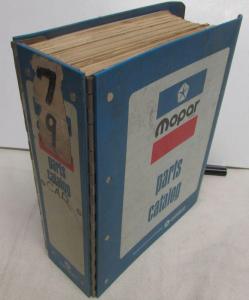 1979 Mopar Parts Book Chrysler Plymouth Dodge Magnum Cordoba LeBaron Omni