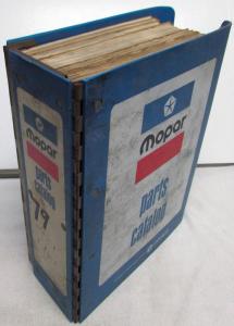 1979 Mopar Parts Book Chrysler Plymouth Dodge Magnum Cordoba LeBaron Omni