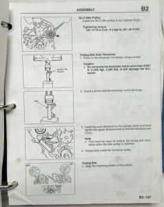 1997 Mazda 626 MX-6 Service Shop Repair Manual