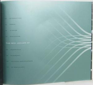 2008 Jaguar XF Press Kit