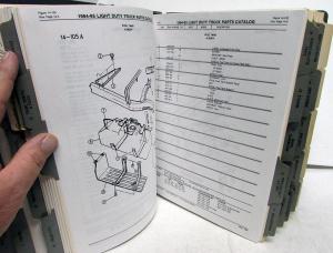 1994-1995 Dodge Light Duty Truck Dealer Parts Catalog Book Pickup Diesel Orig