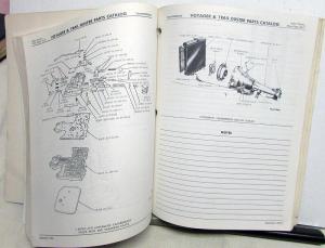1974 1975 Plymouth Voyager Wagon Van & Trail Duster Dealer Parts Book