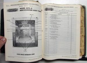 1961-1962 Dodge Truck Parts Catalog Book Light Medium Heavy Duty Models Pickup