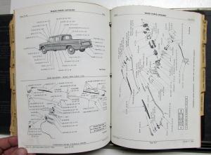 1961-1962 Dodge Truck Parts Catalog Book Light Medium Heavy Duty Models Pickup