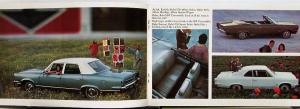 1967 AMC Ambassador Marlin Rebel Rambler Wagons Sales Brochure REVISED Orig