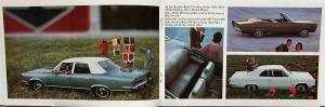 1967 AMC Ambassador Marlin Rebel Rambler Wagons Sales Brochure REVISED Orig