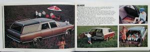 1967 AMC Ambassador Marlin Rebel Rambler Wagons Sales Brochure REVISED Orig