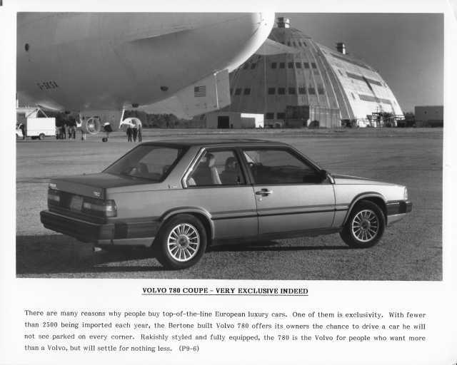 1989 Volvo 780 Coupe Press Photo 0028