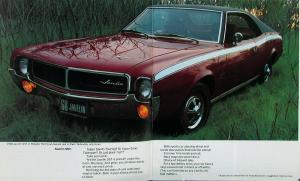 1968 AMC Javelin Rebel American Ambassador Sales Brochure Small Version