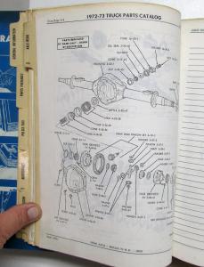 1972 1973 Dodge Light Medium & Heavy Duty Truck Dealer Parts Catalog Book Pickup