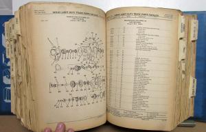 1978 1979 1980 1981 Dodge LtDuty Truck Dealer Parts Catalog Book Lil Red Express